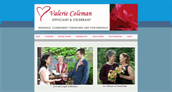Desktop Screenshot of ceremonycelebrant.com